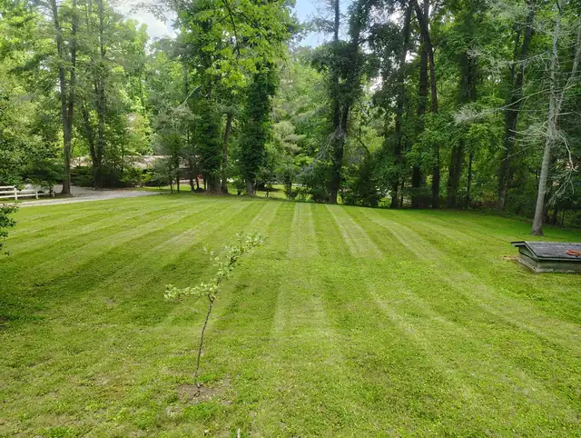 Lawn mowing result in Asheville NC